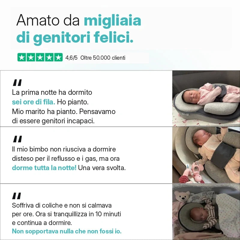 DreamCradle™ – For Reflux, Colic, and Better Sleep
